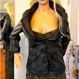 Sexy leather Jacket